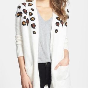 Search for sanity animal print cardigan